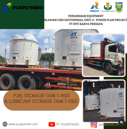PENGIRIMAN EQUIPMENT ORDER BY PT INTI KARYA PERSADA